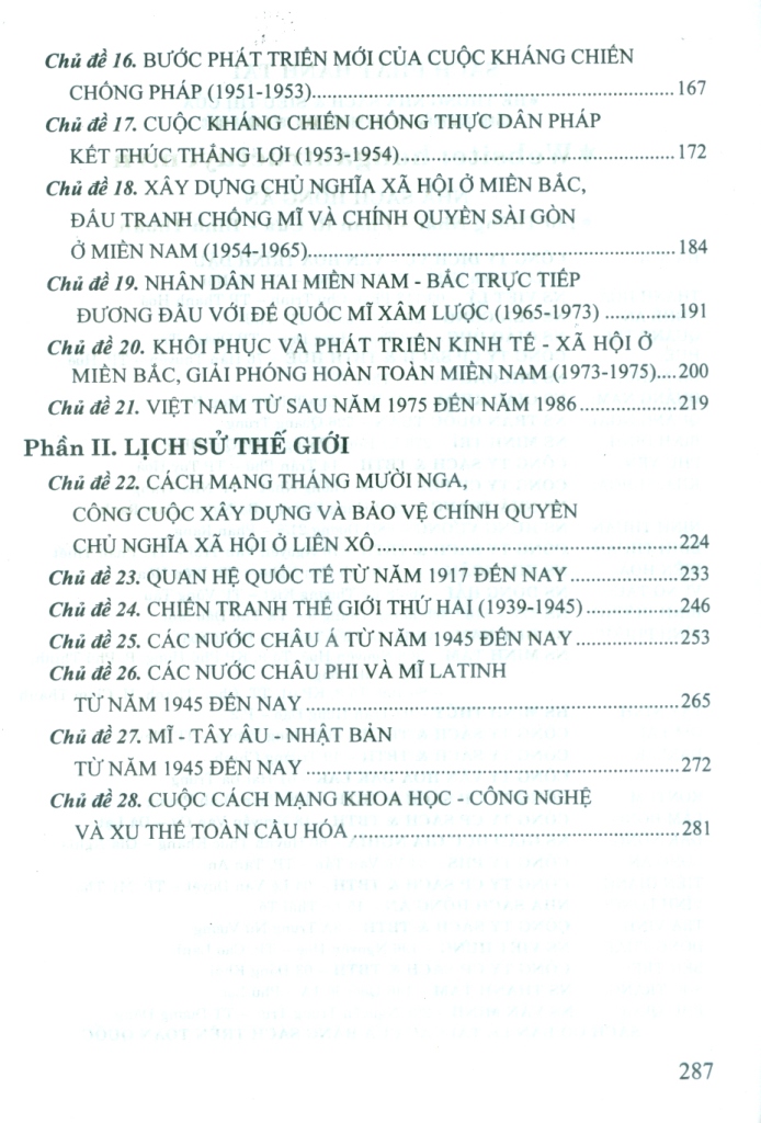 BỒI DƯỠNG HỌC SINH GIỎI LỊCH SỬ THEO CHỦ ĐỀ (Dùng cho học sinh từ lớp 6 đến lớp 12; Dùng chung cho các bộ SGK hiện hành)